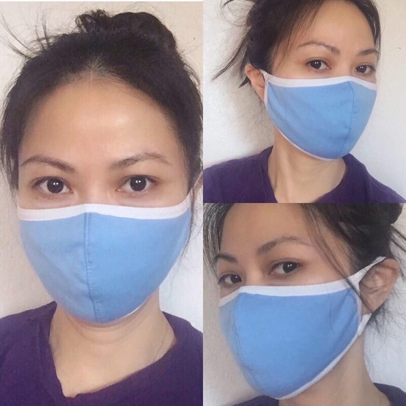 Pack of 5 masks -3 ply cloth face masks - Picture 7 of 7